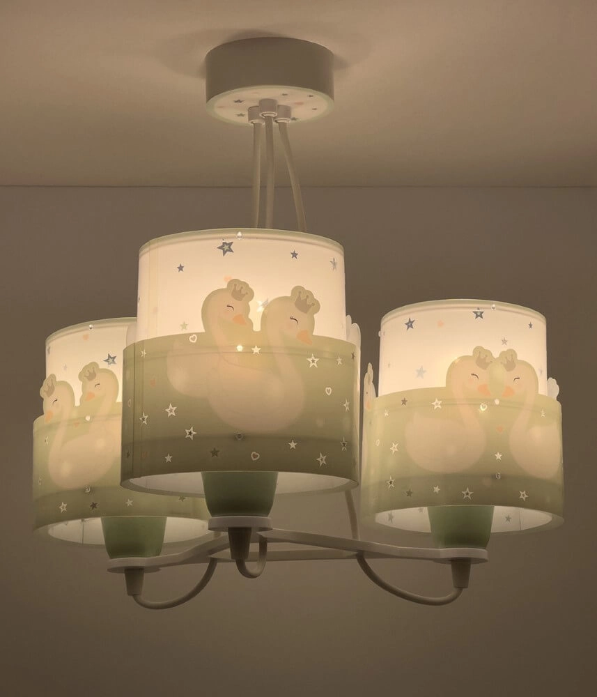 3-lichts hanglamp Sweet Love Green Dalber 8420406617176
