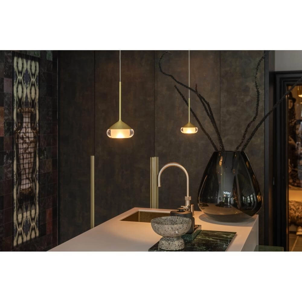 Design hanglamp Phoenix goud Ø 11,6cm Artdelight 8720701101098