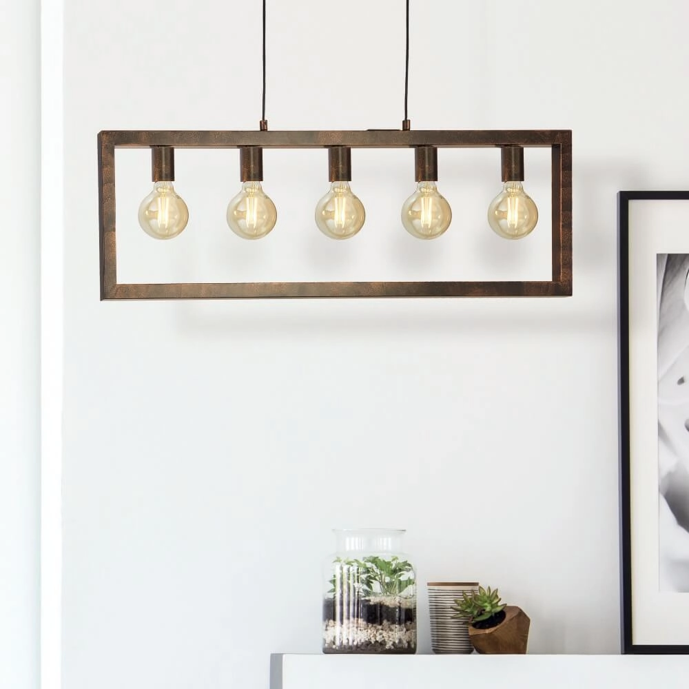 Landelijke hanglamp Oblong Searchlight 5053423226590