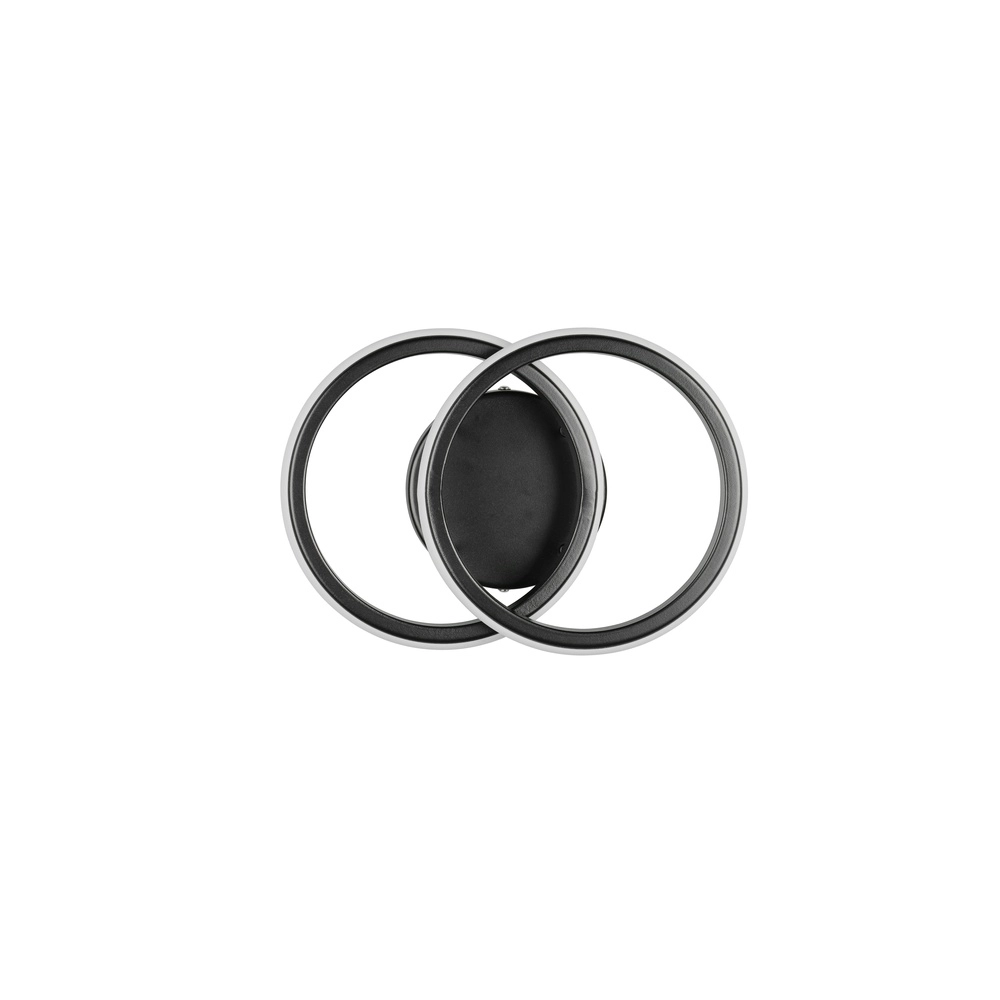 Zwarte plafondlamp Kasia  rond design Trio 4017807653823