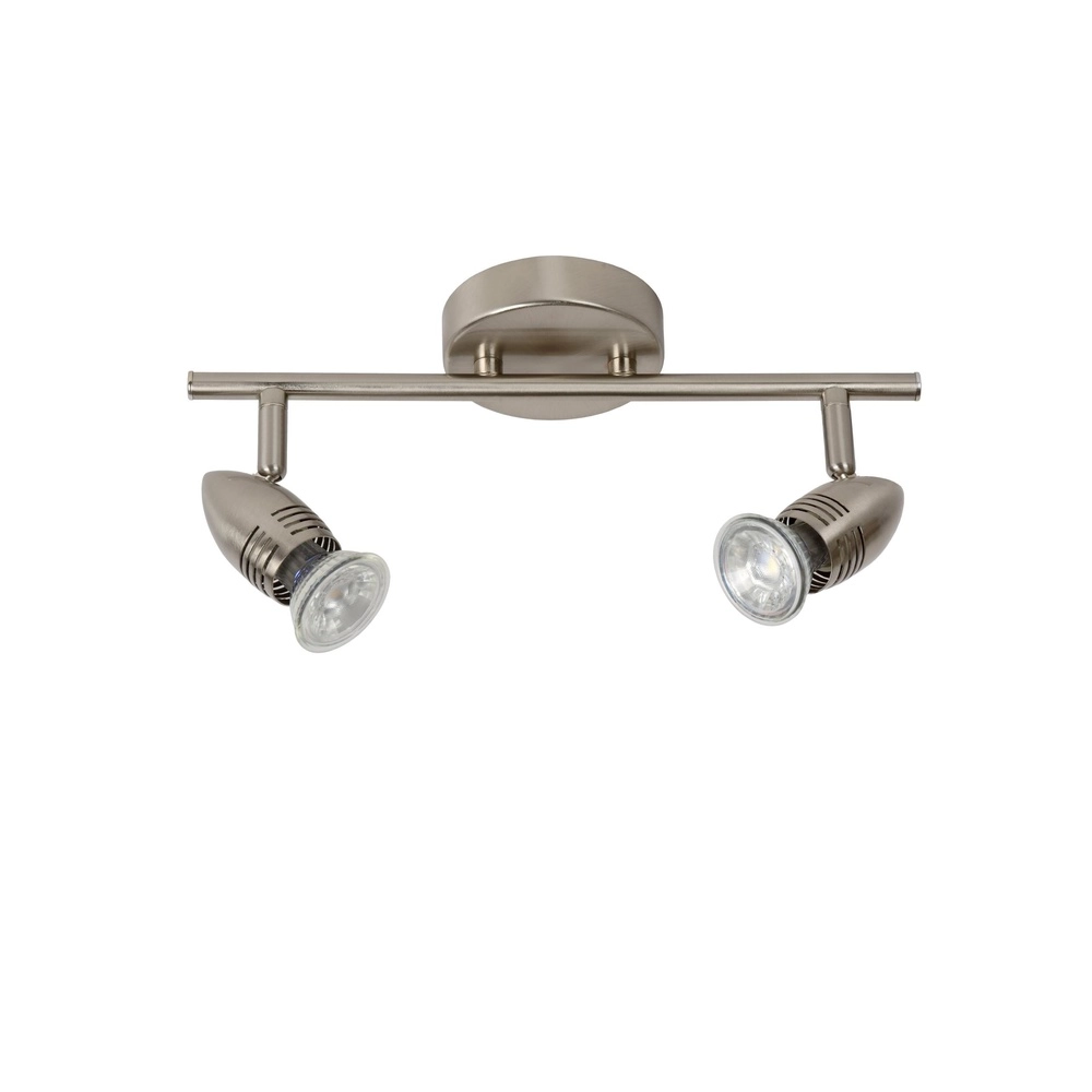 Plafondspot Caro-Led 2-lichts mat chroom