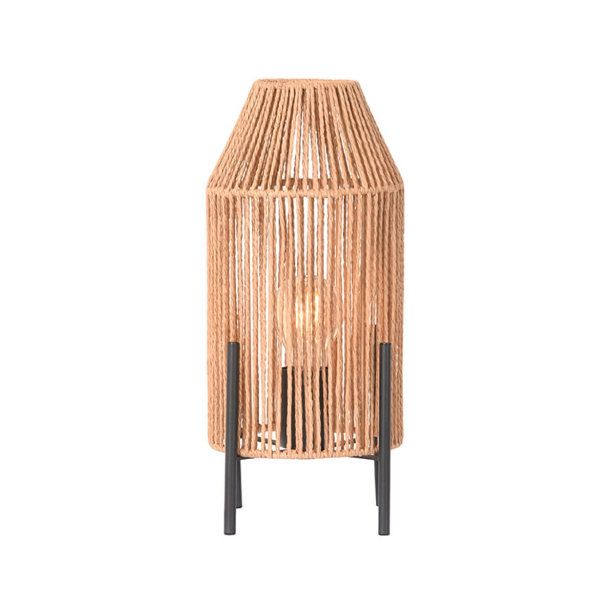 Jute tafellamp Ibiza