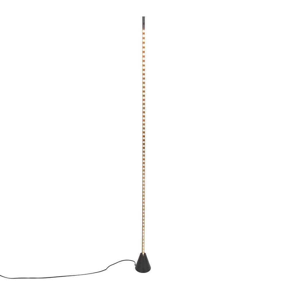 Strakke vloerlamp Luzhaz zwart Steinhauer 8712746176605