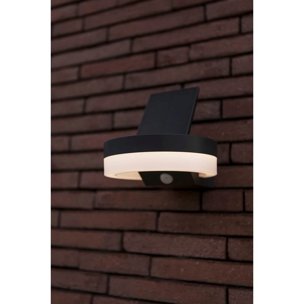 Sensor buitenlamp Runda op zonne energie Lutec 6939412016337