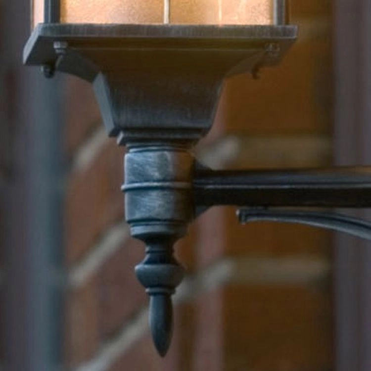 Buitenlamp Milano Up zwart zilver gevlamd KonstSmide 7318302477592