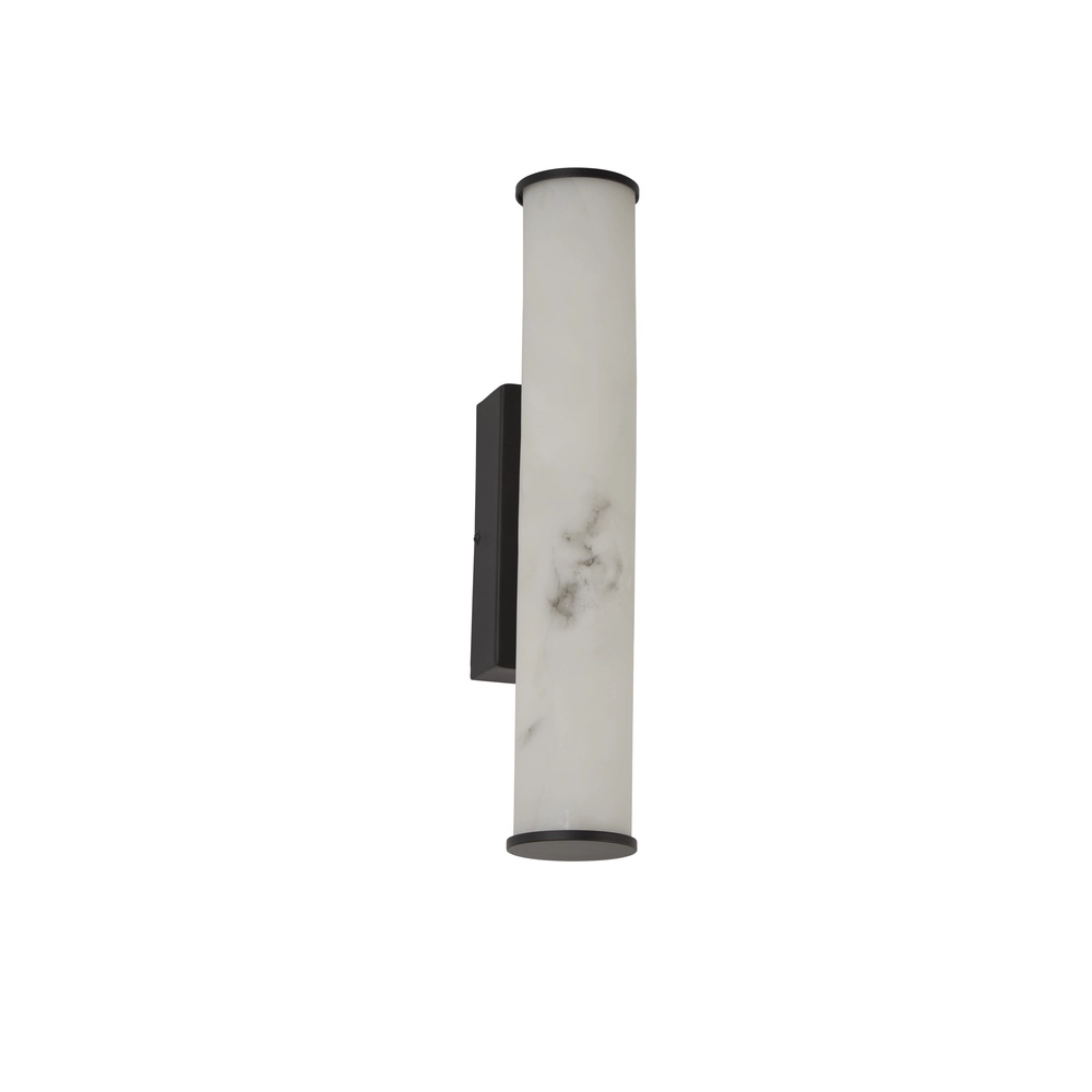 Wandlamp Wales zwart 35cm Searchlight 5053423301150