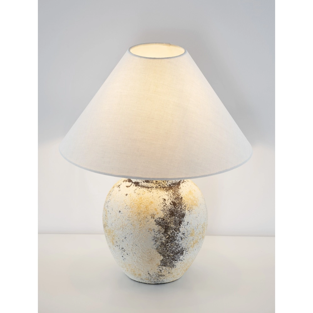 Tafellamp Lupe gevlekt keramiek Lyora 5212017477903