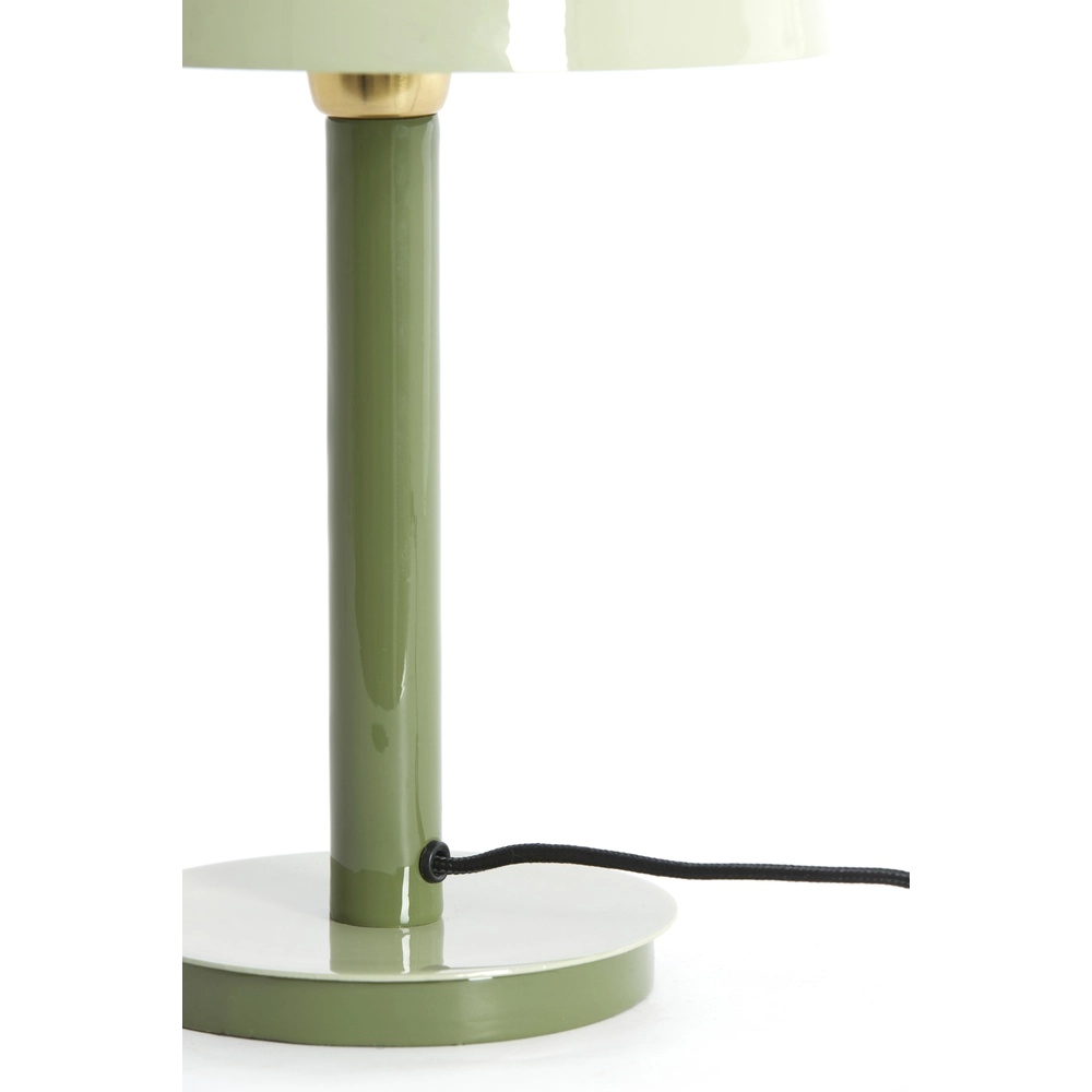 Bureaulamp Marivet glans groen - Ø 25cm Light & Living 8717807816216