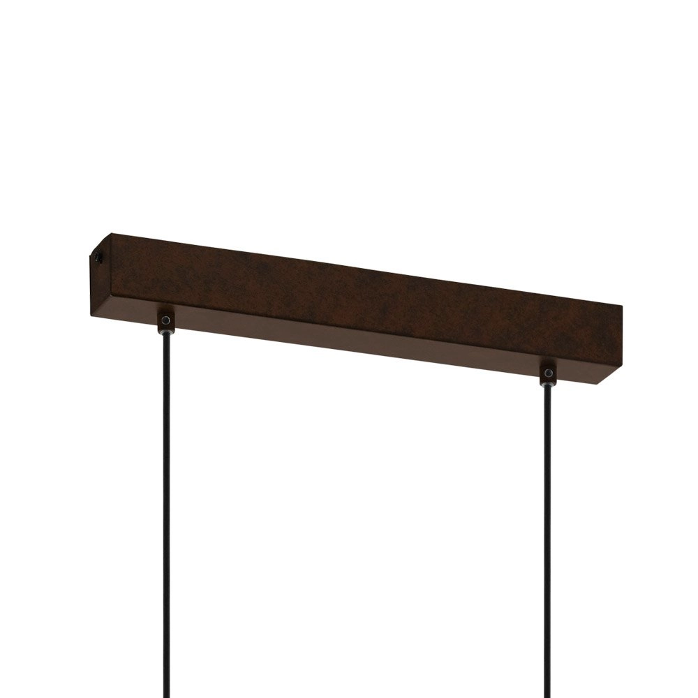 Hanglamp Townshend 4 Roest Eglo 9002759498597