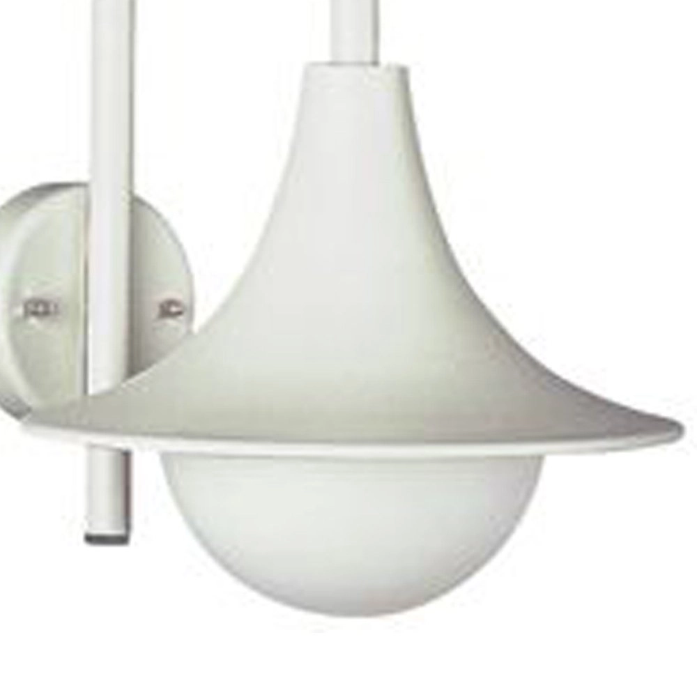 Wandlamp buiten down Lanor 37cm - wit Albert 4007235806694