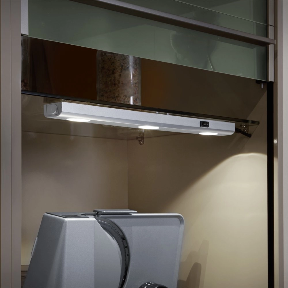 Keukenverlichting Series 2731 40cm 3x3w led titaan grijs Trio 4017807284744