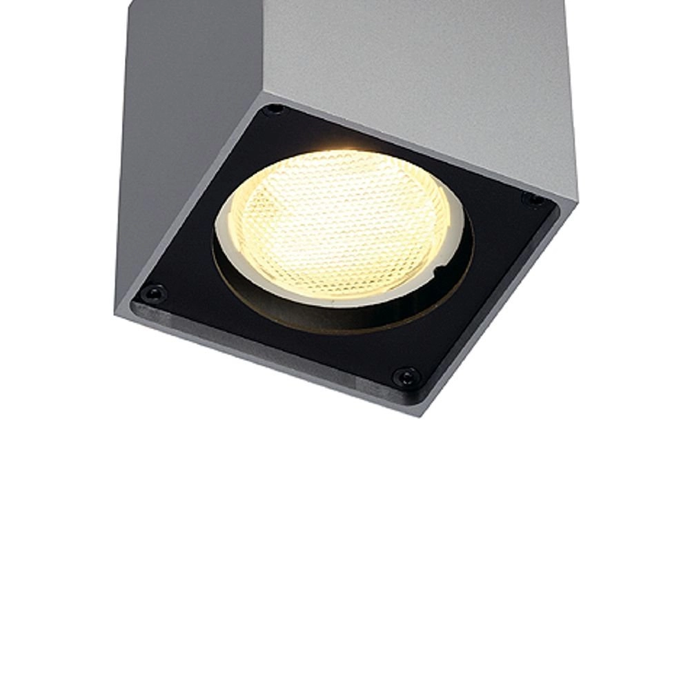 Vierkante opbouwspot Altra Dice CL-1 SLV 4024163119849