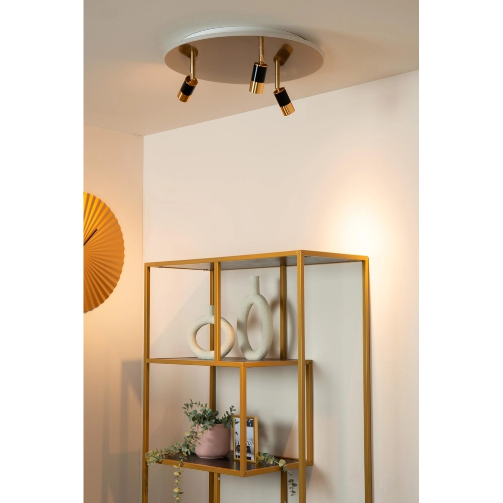Design plafondlamp Jubel goud Ø 48cm Lucide 5411212712790