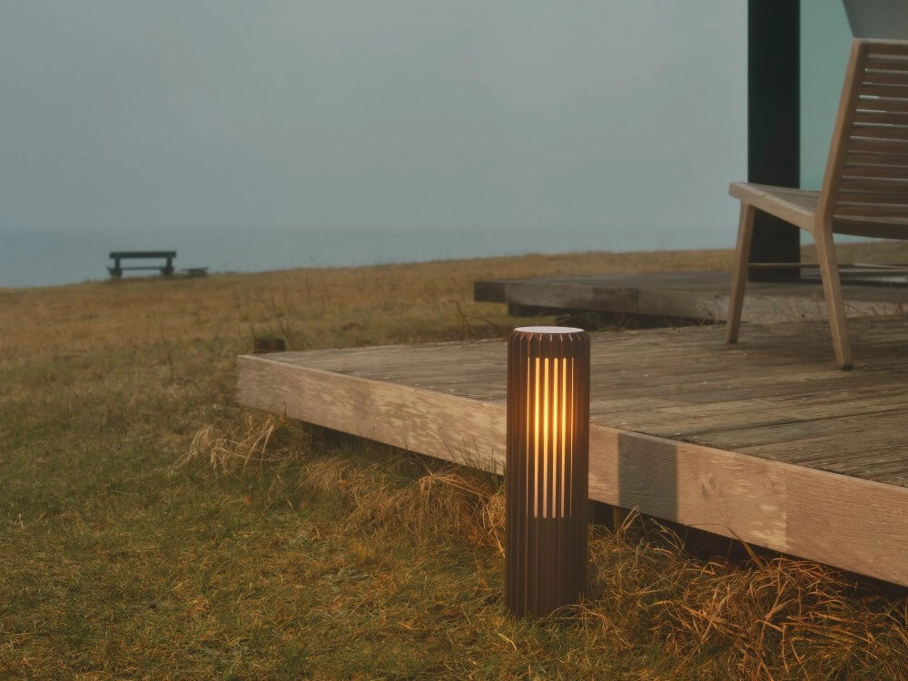 Tuinverlichting Aludra 45cm - bruin metallic Nordlux 5704924022074