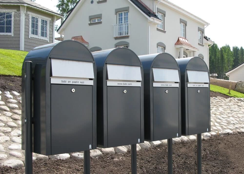 Brievenbus Grande 7016 i Donkergrijs Bobi 6417237033147