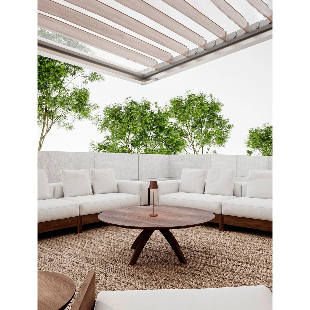 Table lamp Petit Rusty brown rechargeable Lyora 5212017450784