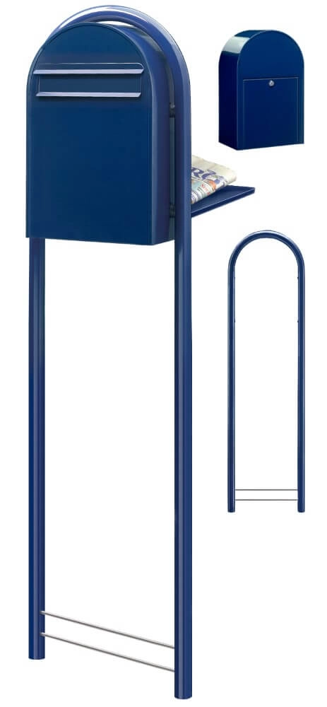 Brievenbus Classic B 5003 Donkerblauw Bobi 6417237006097