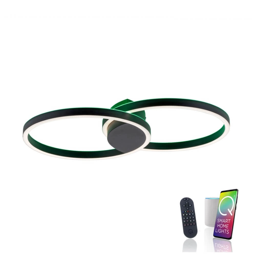 Design plafondlamp Q-Marko rond Paul Neuhaus 4012248366615