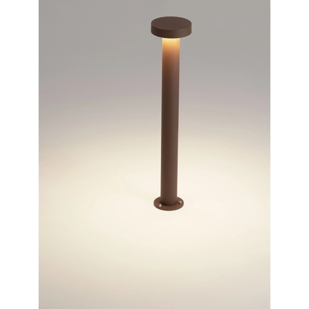 Desing tuinlamp Gong roestbruin 60cm - 2700K Lyora 5212017496225