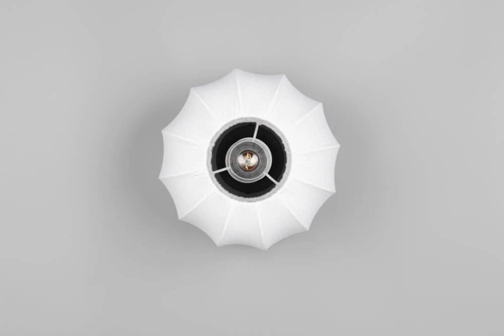 Witte design plafondlamp Madleine Ø 25cm Trio 4017807638240