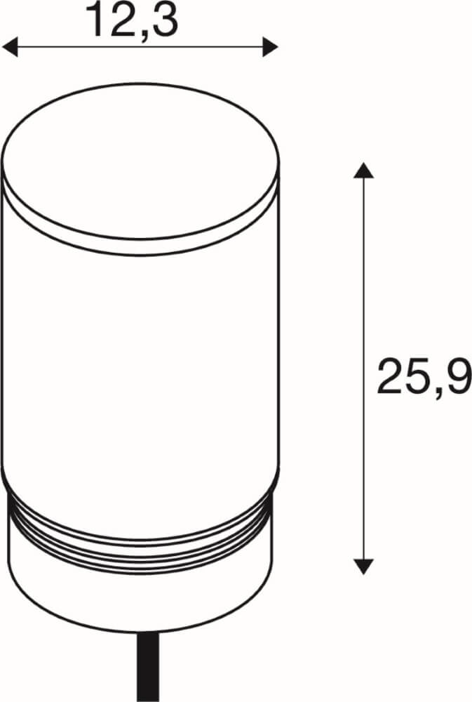 M-Pol Head M shader 2700K/3000K SLV 4024163266529