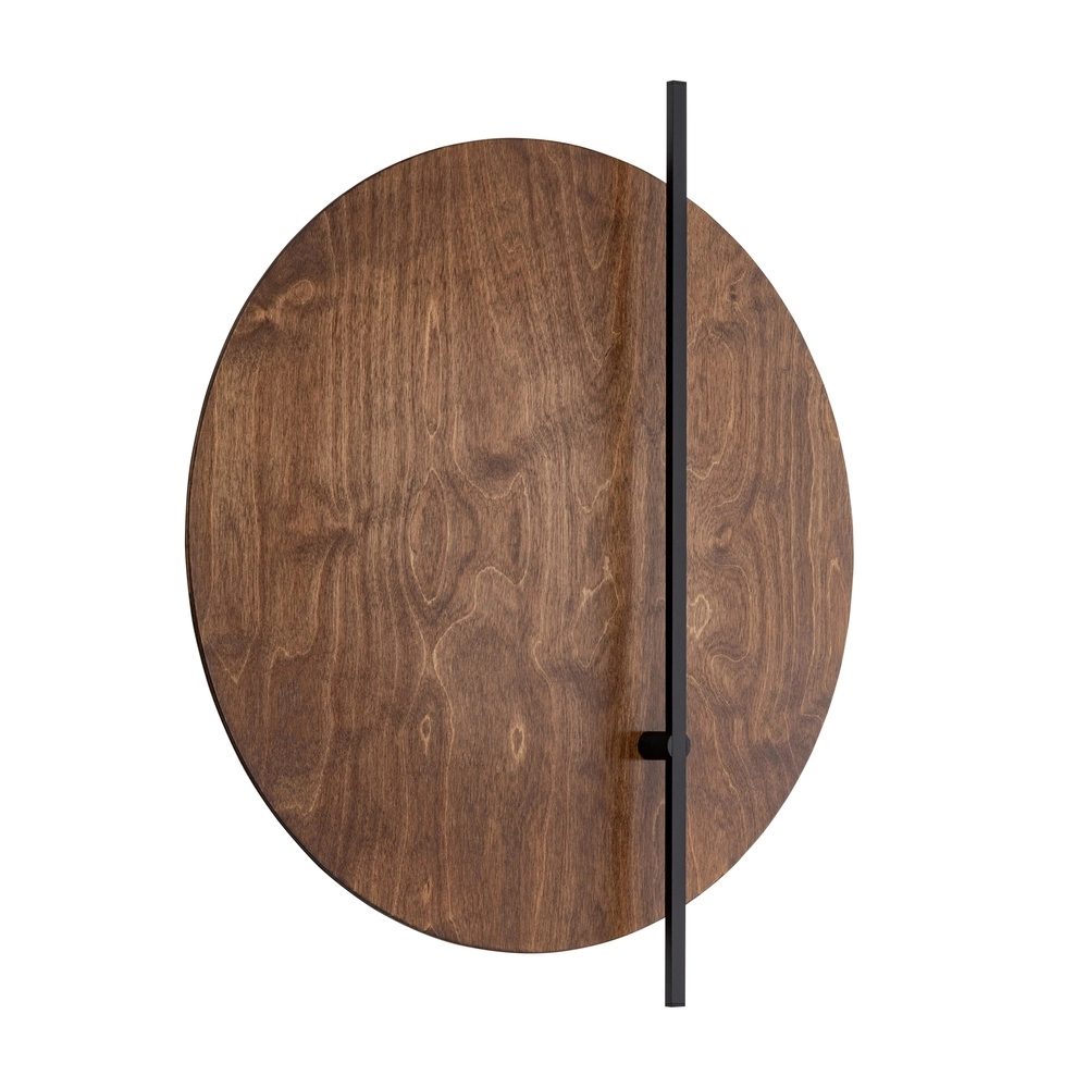 Houten wandlamp Sunset Led Ø 50cm Lyora 5903139114325