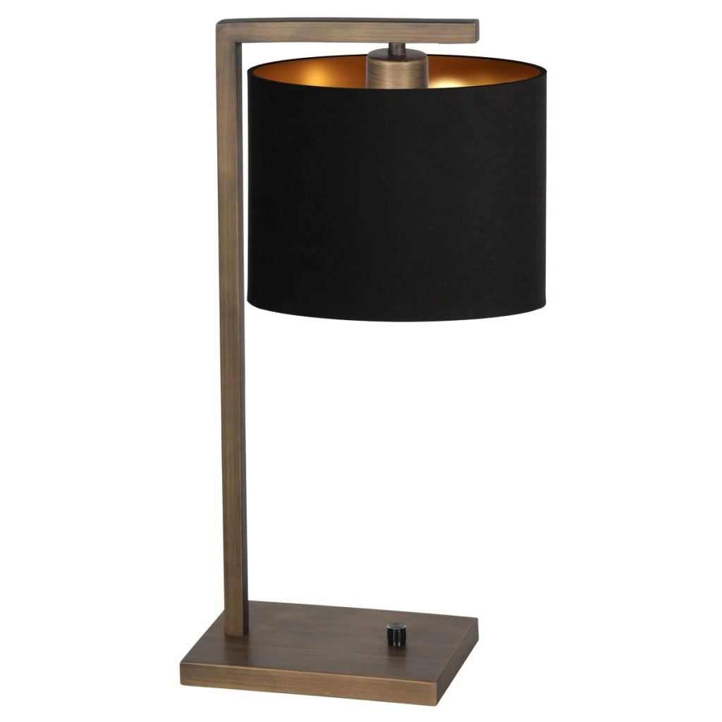 Tafellamp Stang met zwarte kap