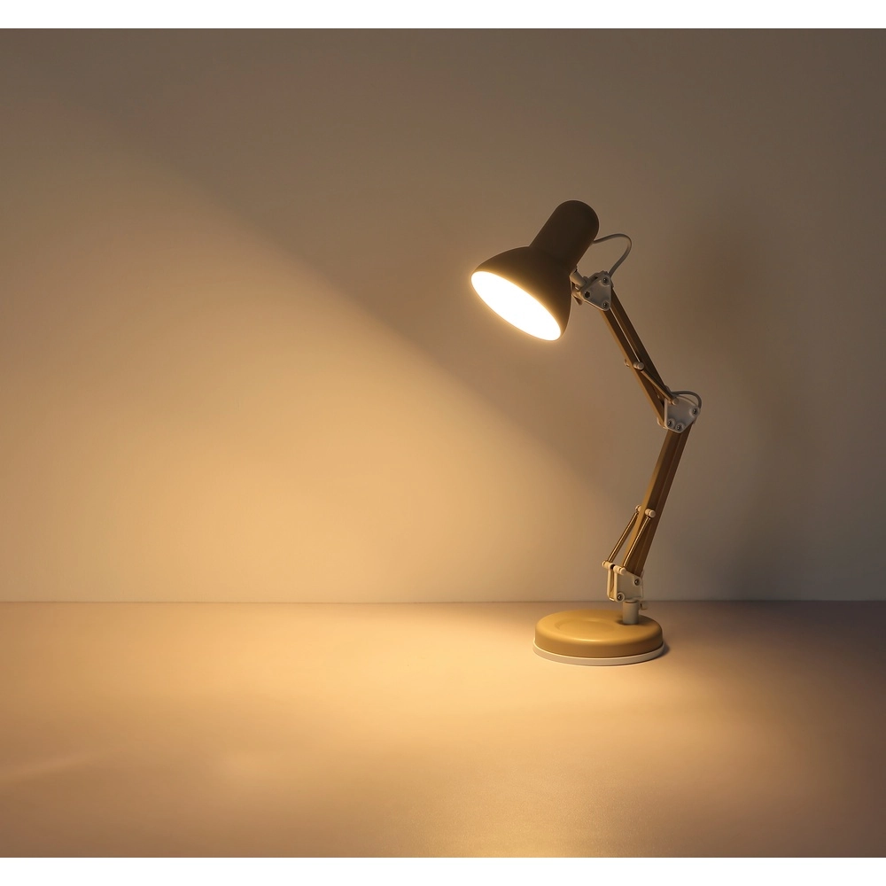 Bureaulamp Famous zand bruin Globo 9007371589012