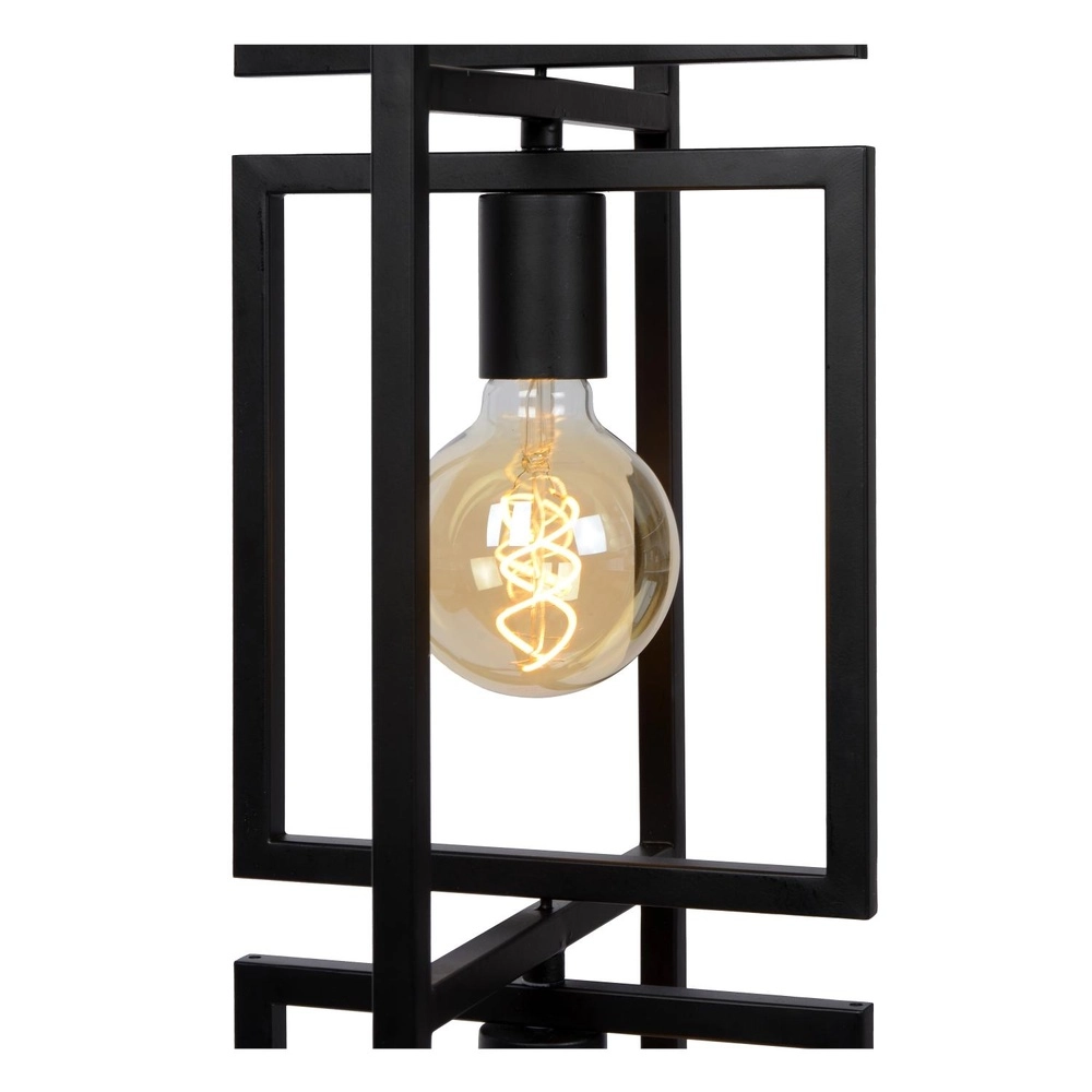 Vloerlamp Luuk 3-lichts zwart Lucide 5411212010858