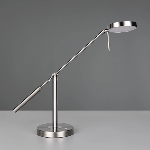 Bureaulamp Monza nikkel Trio 4017807693263