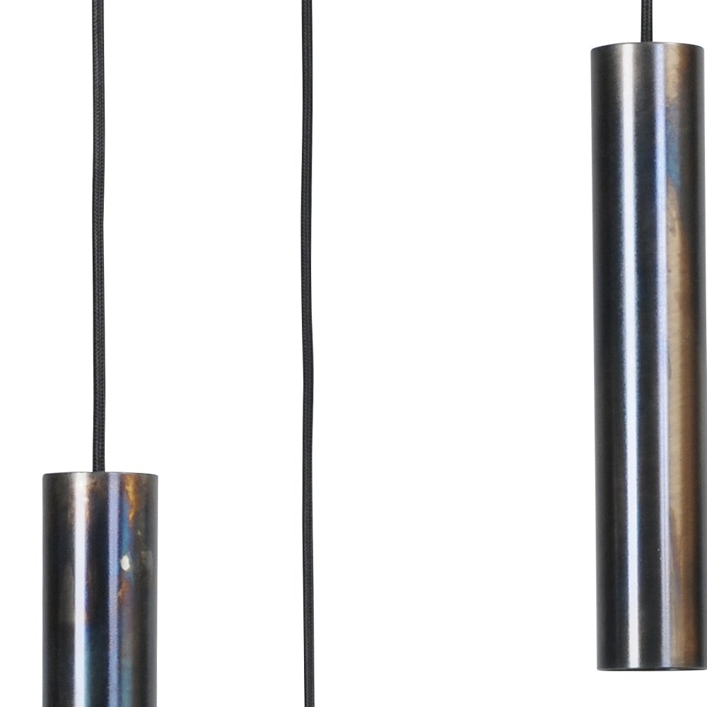 Hanglamp Run 3-lichts zwart gunmetal Masterlight 8718121206660
