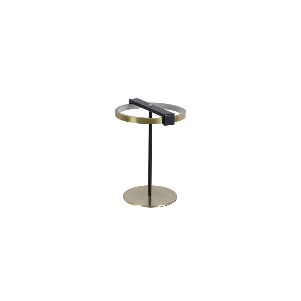 Tafellamp Aerial zwart en goud Searchlight 5053423274393