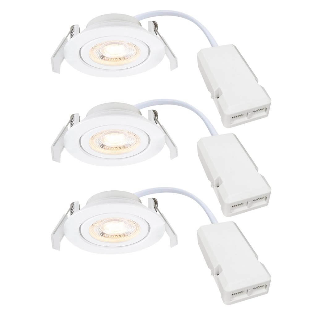 Set van 3 spots Monolo wit Set van 3 spots Monolo wit