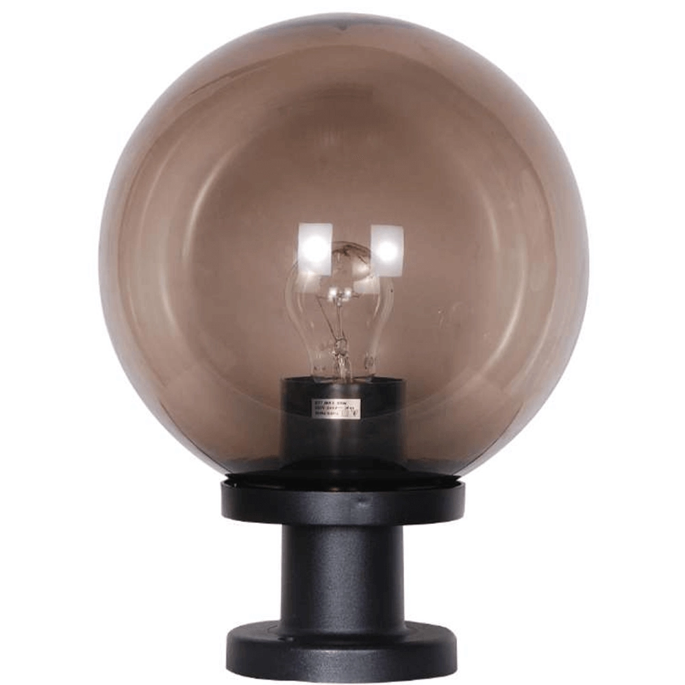Bol lamp Bolano 33cm. sokkel smoke Bol lamp Bolano 33cm. sokkel smoke