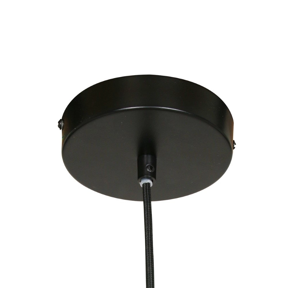 Hanglamp Bangalore Ø 70cm zwart met lichtbruin Steinhauer 8712746127935