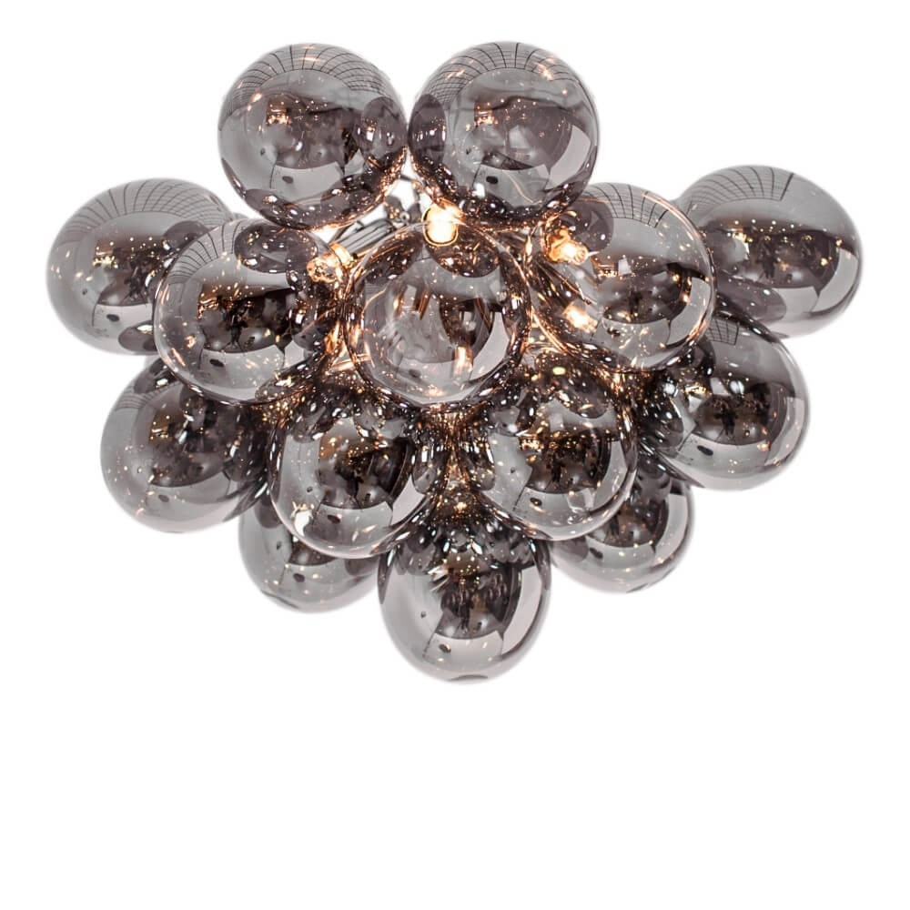 Plafondlamp Gross smoke glas 50cm Plafondlamp Gross smoke glas 50cm