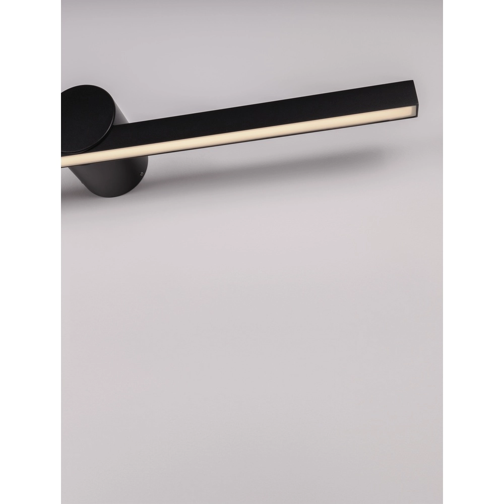 Design wandlamp Breggo zwart 61cm Lyora 5212017447401