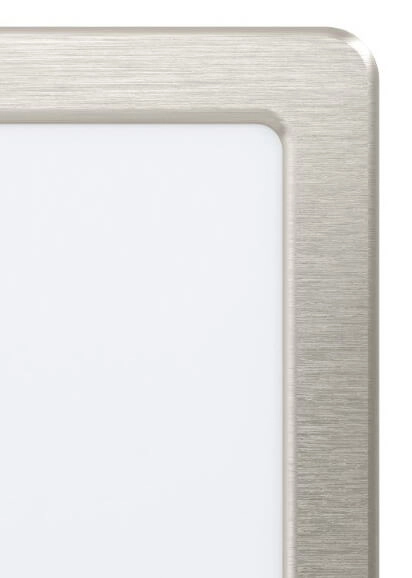 Vierkante downlighter Fueva 5 16cm RVS Eglo 9002759991685