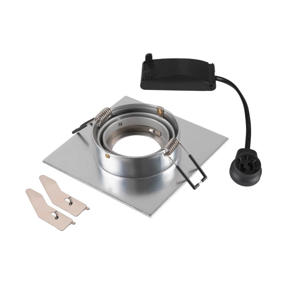 Inbouwspot New Tria 75 XL vierkant - aluminium - GU10 SLV 4024163280525