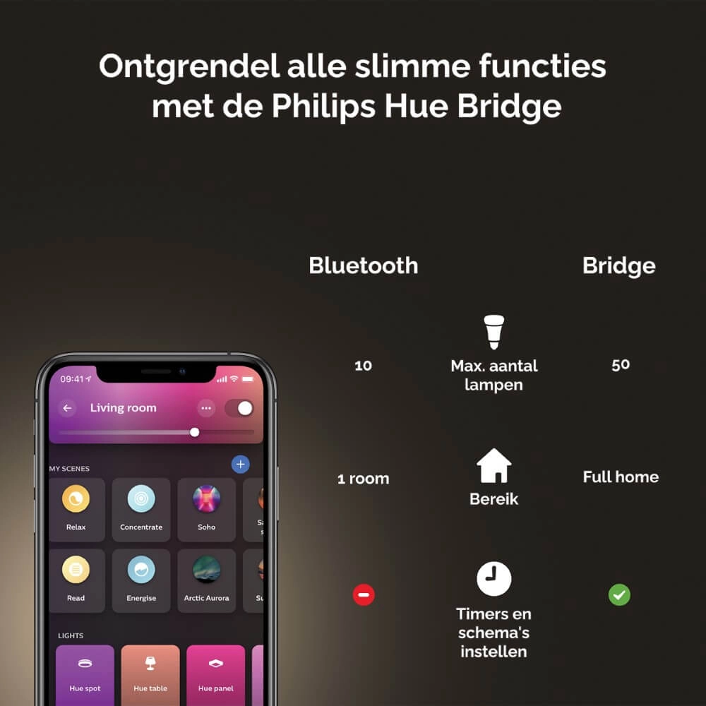 Plafondlamp Hue Surimu - White and Color 60cm wit Philips 8719514355071