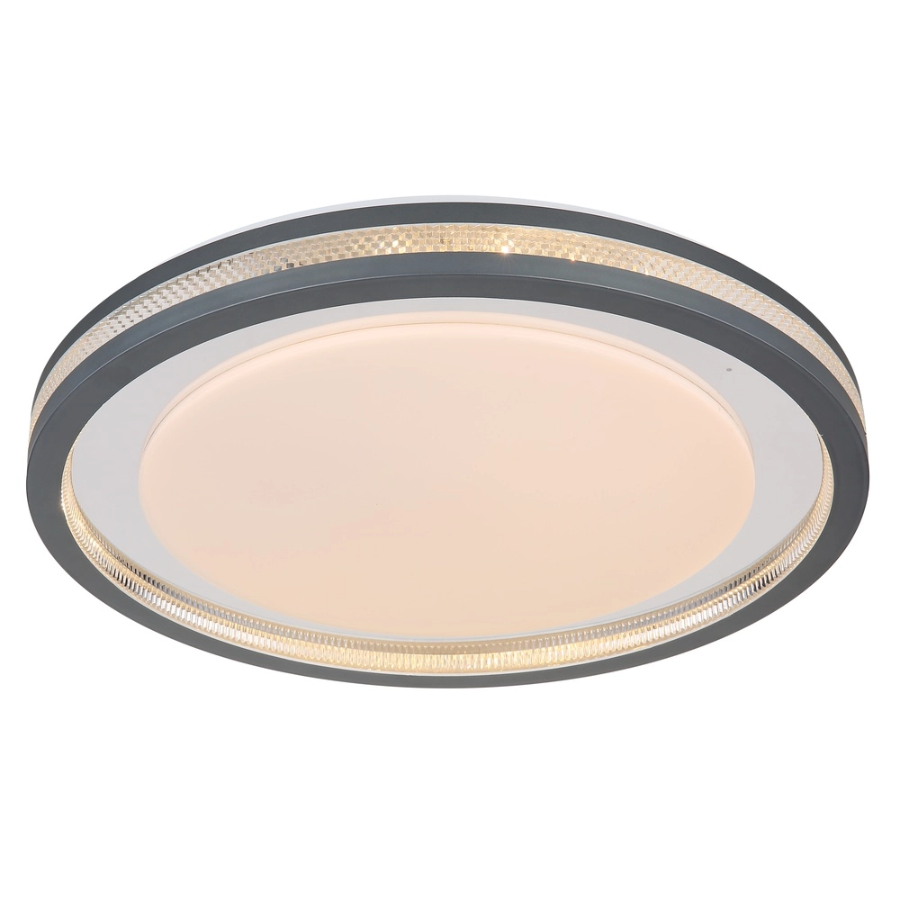 Design plafondlamp Terpsa zwart met wit Globo 9007371445974