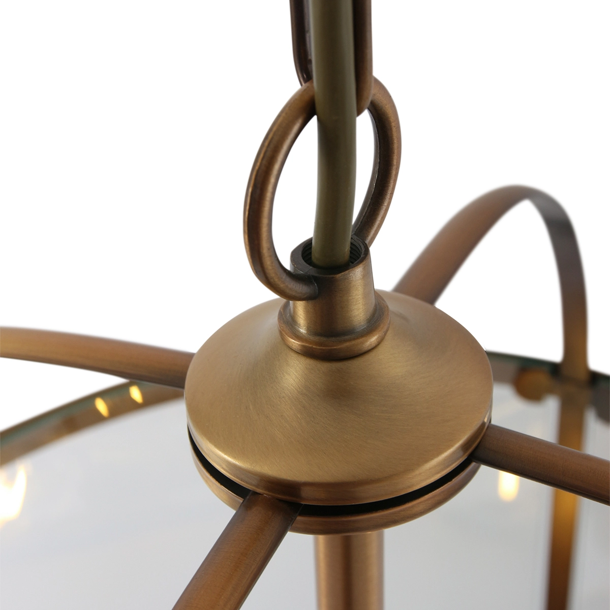 Hanglamp Pimpernel 25cm oud messing Steinhauer 8712746051957