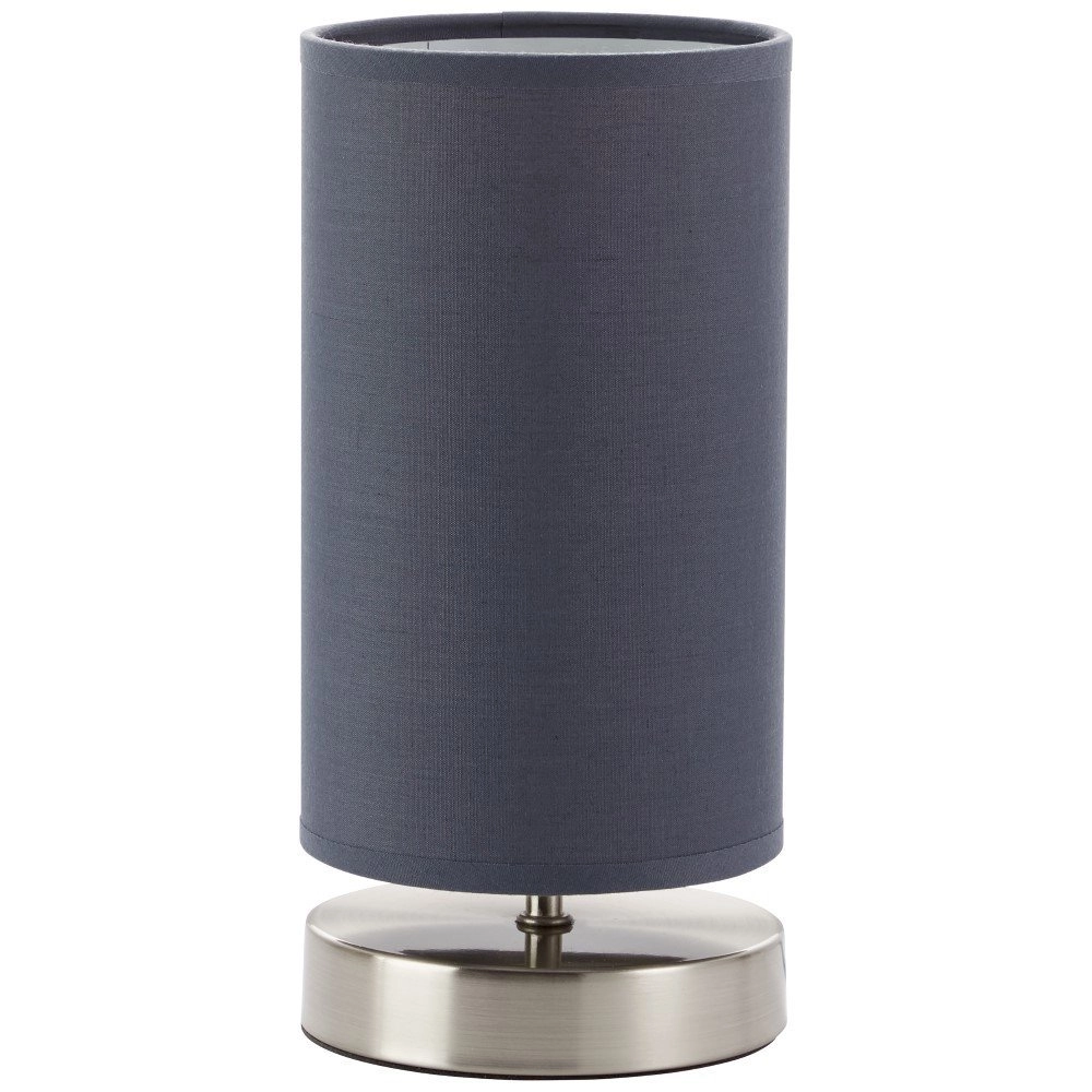 Grijze nachtkast lamp Clarie Brilliant 4004353175213
