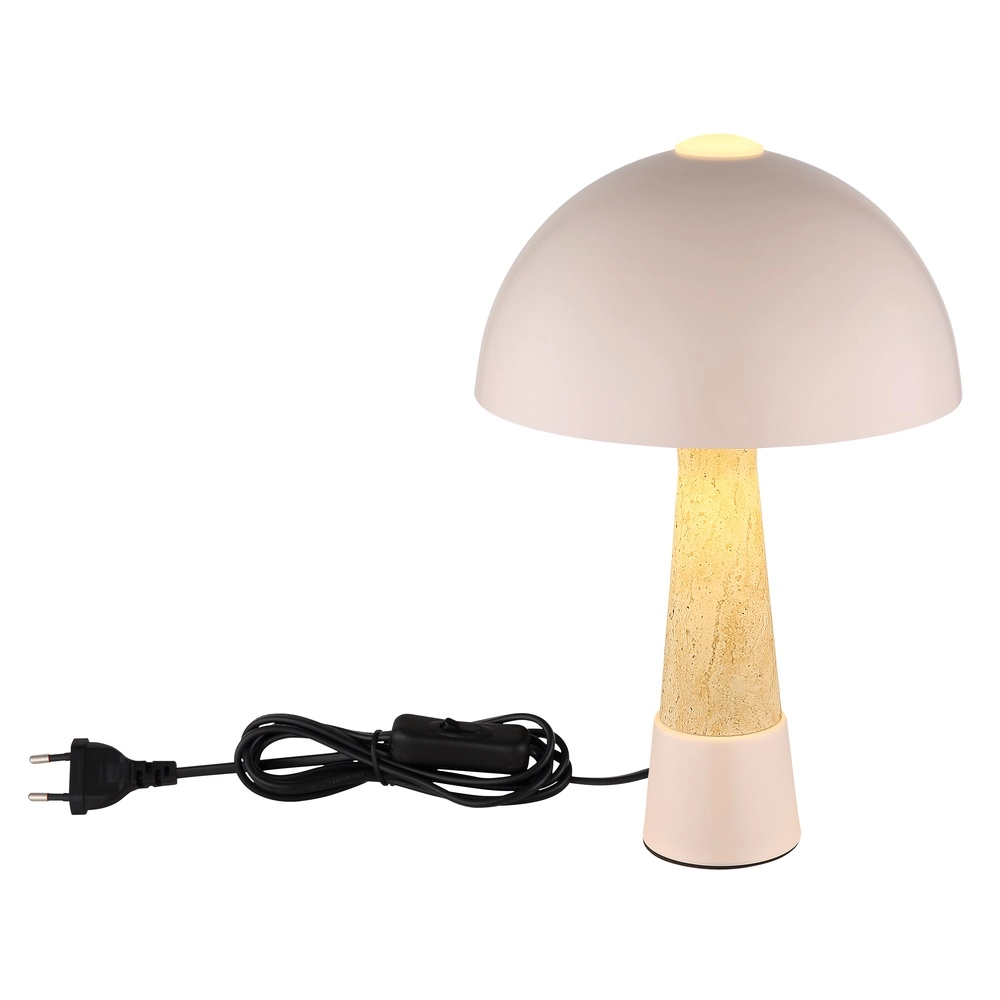 Unieke tafellamp Paulin champagne Globo 9007371578696