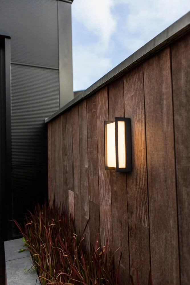 Design buitenlamp Qubo antraciet Lutec 6939412047102