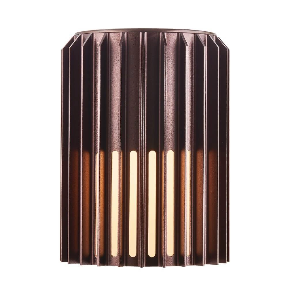 Design buitenlamp Aludra enkel - bruin metallic Nordlux 5704924022043