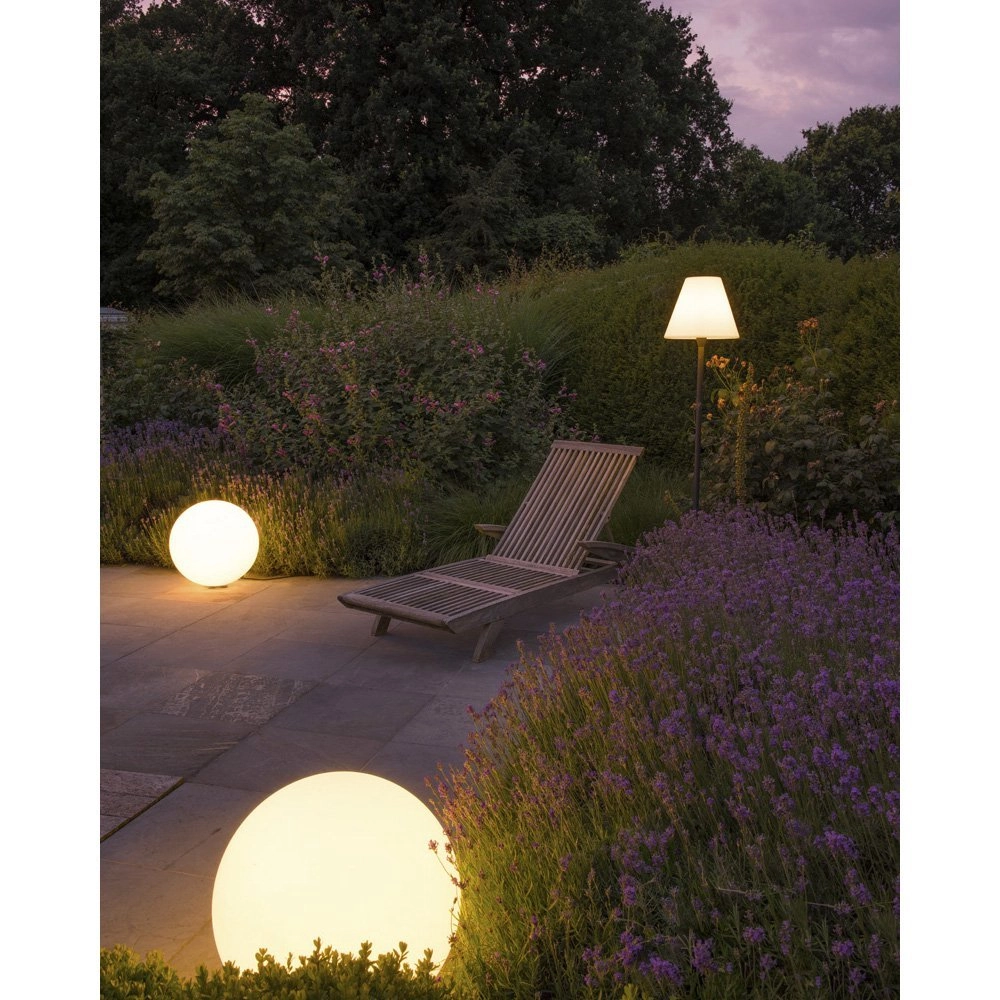 Bollamp Rotoball Floor 50 voor buiten SLV 4024163134606