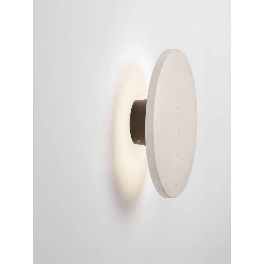 Wandlamp Cerler zand bruin steen Lyora 5212017495983