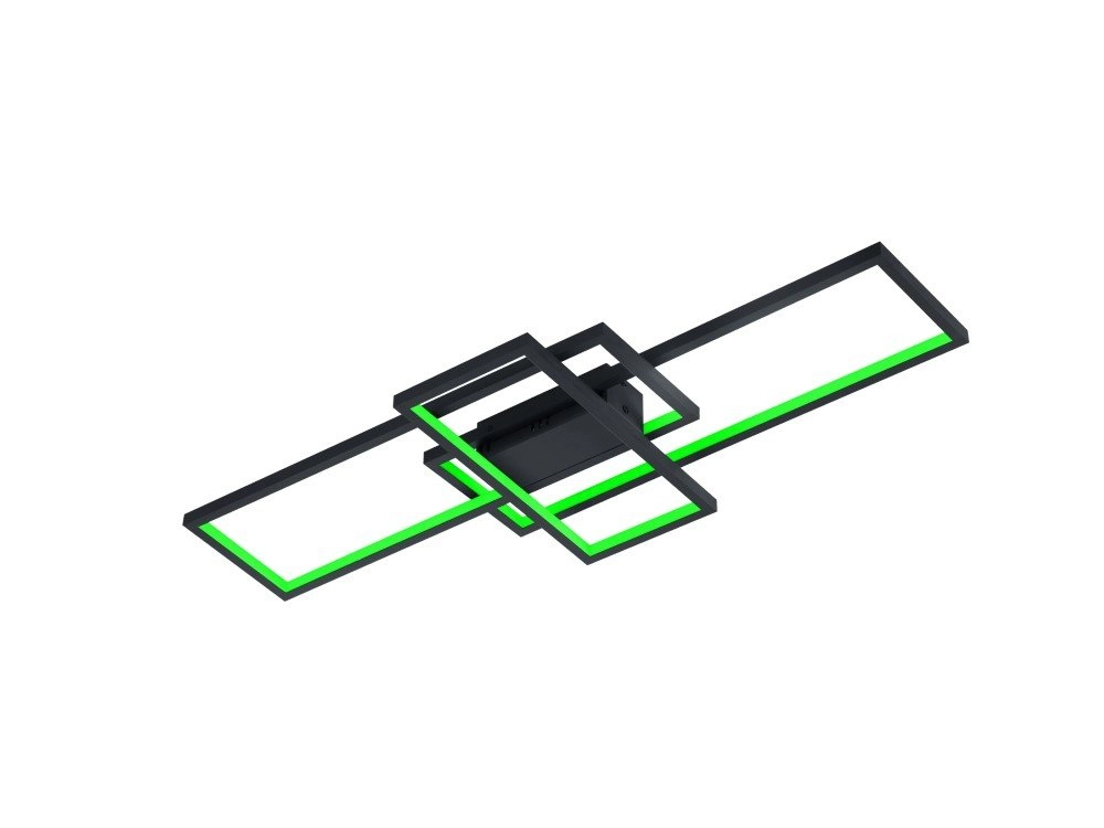 WiZ plafondlamp Thiago 104cm zwart Trio 4017807453751