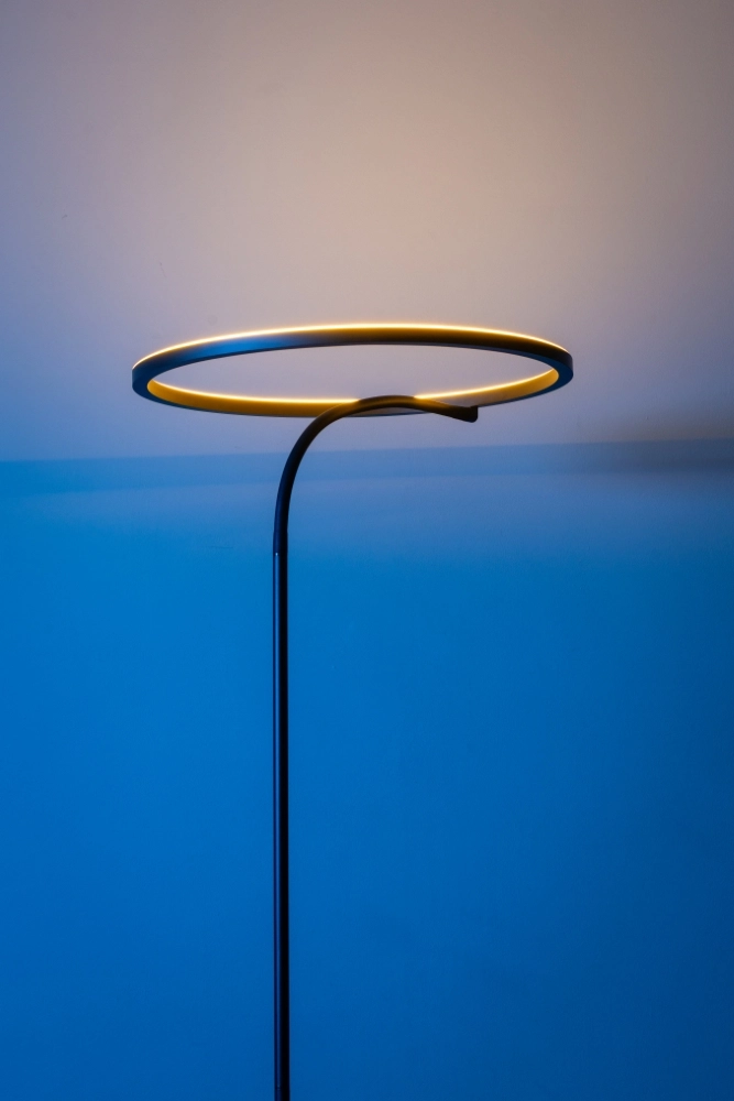 Design vloerlamp Iris led - zwart ETH 8720195310150